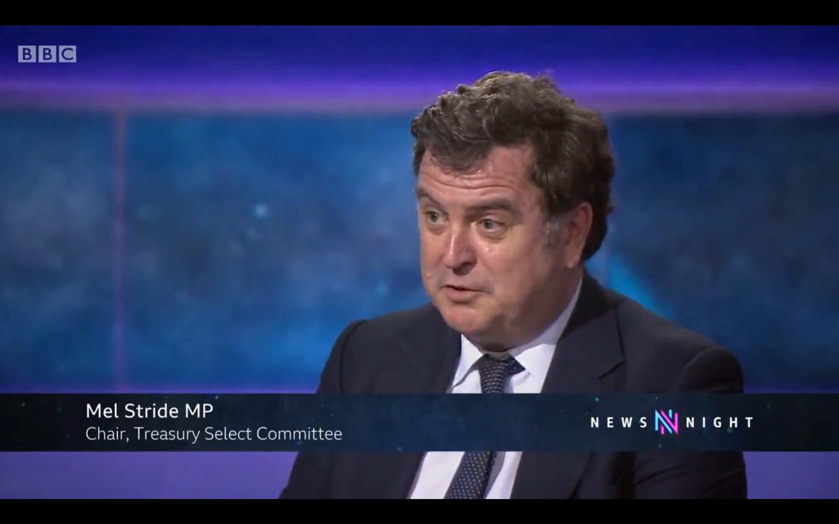 CHANCELLOR MUST NOT TURN BACK ON THOSE IN NEED SAYS COMMITTEE CHAIR   Mel Stride MP Newsnight July 2020 0 